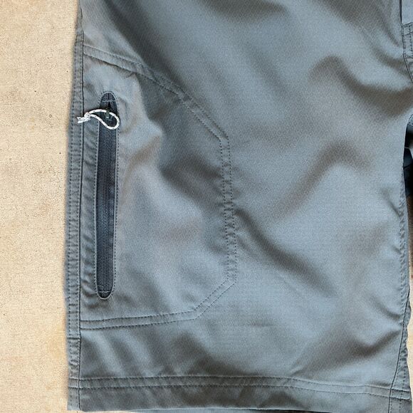 Simms Men's Skiff Shorts Size 34 Fishing Performance UPF 50+ Nylon Storm Grey - Picture 8 of 13